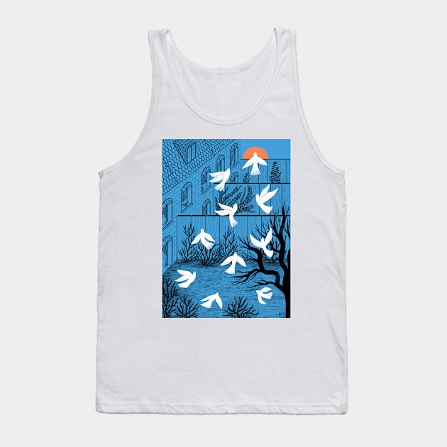 Hope is Strong Tank Top by sleepydolphin